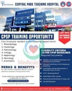 fcps in central park teaching hospital lahore.