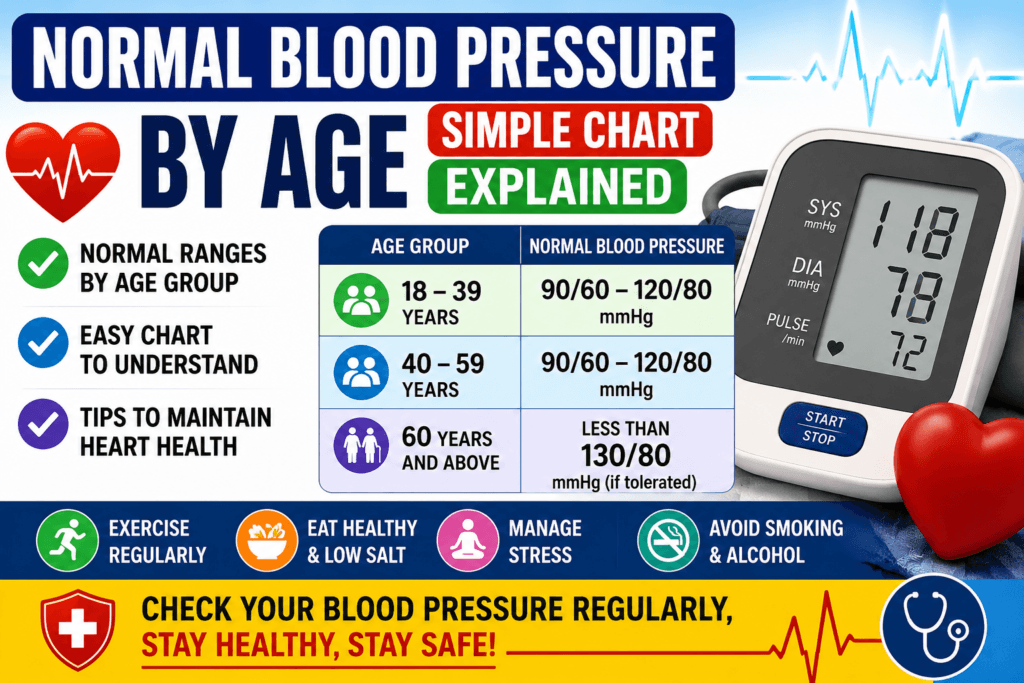 normal blood pressure