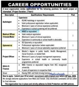 jobs in islamabad