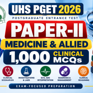 UHS PGET 2026 Paper-II Medicine & Allied