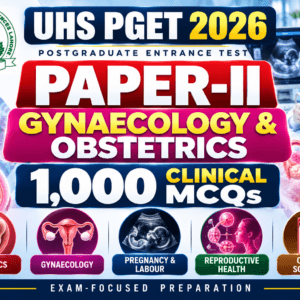 UHS PGET Gynaecology & Obstetrics MCQs ,1000 Questions